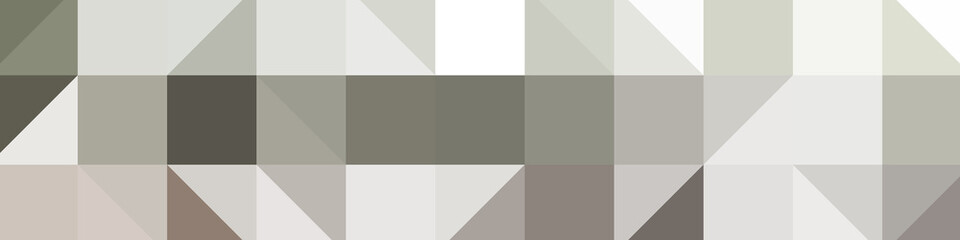 Naklejka premium Abstract color Low-Polygones Generative Art background illustration