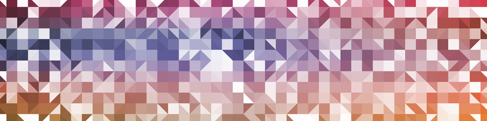 Abstract color Low-Polygones Generative Art background illustration