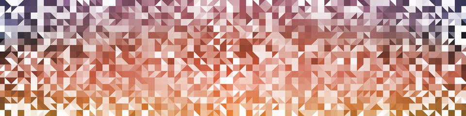 Abstract color Low-Polygones Generative Art background illustration