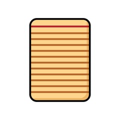 Paper icon. Paper cartoon. Icon paper.