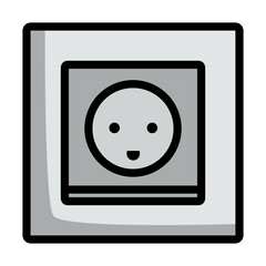 Austria Electrical Socket Icon