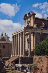 Fototapeta na wymiar Ancient Rome, Italy.