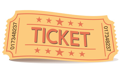 Admit one retro ticket