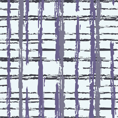 Full seamless abstract lines texture pattern vector for decoration. Distressed purple illustrator design for textile fabric print and wallpaper. Grunge model for fashion and home design.