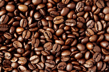 Roasted coffee beans