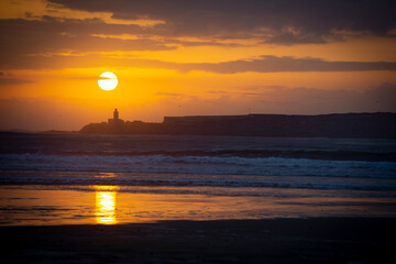 view of Essaouira at sunset