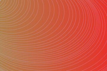 Red background with thin circles for use in web design