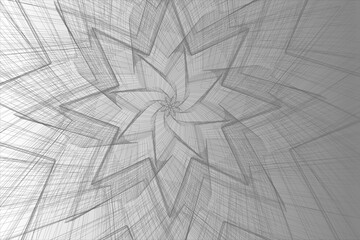 Gray background image with a star for use in web design