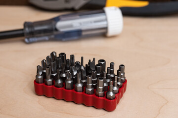 Tamper proof screwdriver bits