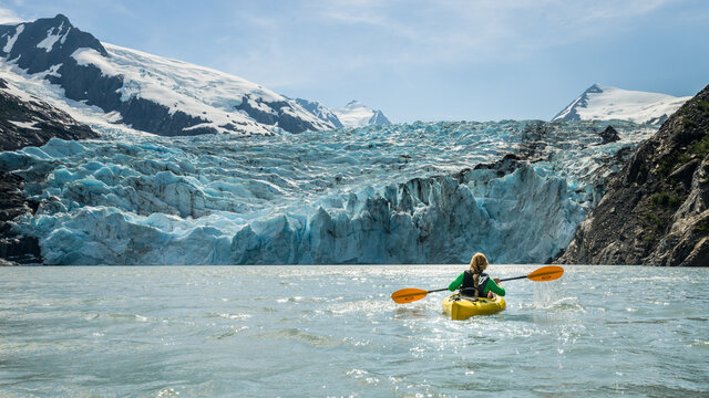 Kayaking Portage Lake