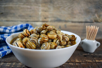 Traditional Food - Snails tapa