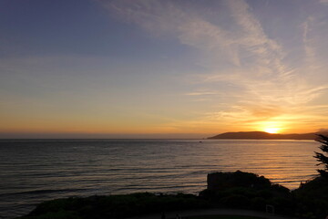 Walking the coastal trail in Shell Beach, part of Pismo Beach, California