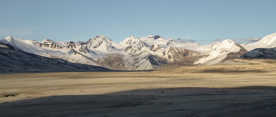 panorama of the mountains