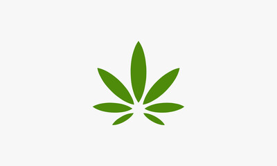 marijuana vector illustration on white background. creative icon.