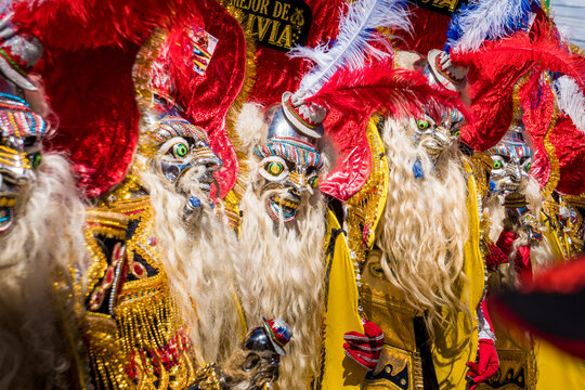 Amazing and colorful carnivals of Oruro