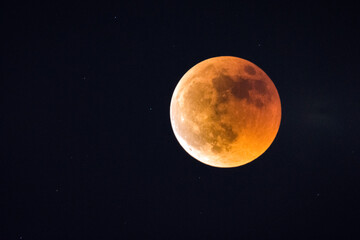 Obraz na płótnie Canvas Eclisse di Luna - Luna Rossa