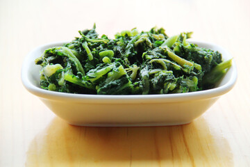 Fototapeta premium herb salad, appetizer on the table