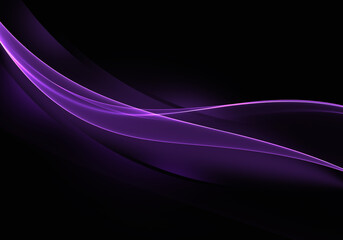 Abstract background waves. Black and grape purple abstract background for wallpaper or business card