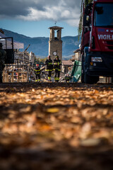 Amatrice, in the center of Italy, after the earthquake