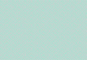 Pearls on blue background. Seamless vector illustration.