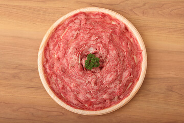 国産黒毛和牛バラしゃぶしゃぶ用