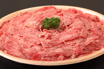 国産黒毛和牛バラしゃぶしゃぶ用