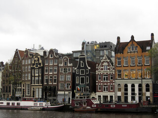 Naklejka premium Amsterdam Houses