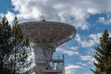 Large telescope of the Badary Observatory in the Tunkinskaya Valley