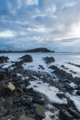 Cloudy dawn view of Crescent Head, NSW, Australia.