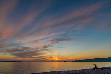 Sunset on Superior Lake
