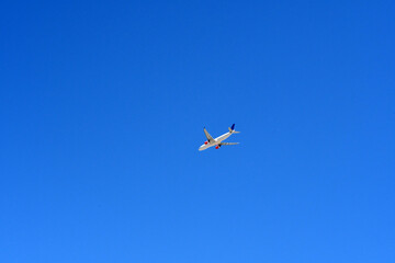 airplane in the sky