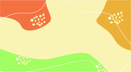 Minimal colorful background