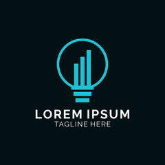 Smart trading ideas modern minimalist logo