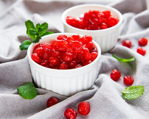 Sweet dried cherries