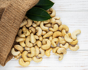 Tasty cashew nuts