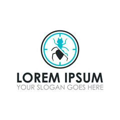 Obraz premium pest control vector , insecticide logo