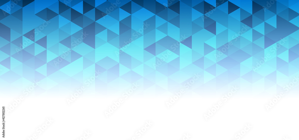 Poster abstract banner web geometric hexagon pattern light blue background with space for your text.
