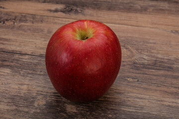 Red sweet tasty apple fruit