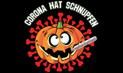 Corona Hat Schnupfen Printing File