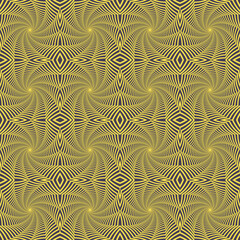 Fototapeta premium Dynamic circular pattern psychedelic Abstract background. Optical Illusion of movement. Use for cards, invitation, wallpapers, pattern fills, web pages elements and etc.