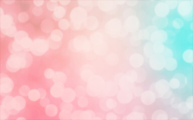 Colorful abstract background with pastel bokeh lights for background and wallpaper