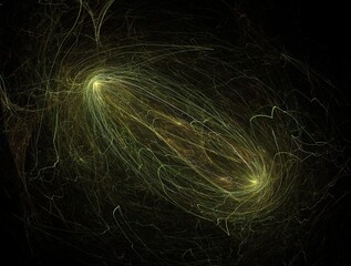 Imaginatory fractal background generated Image