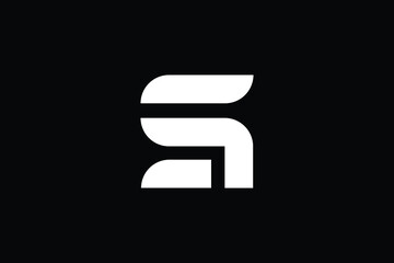 Creative Innovative Initial QS logo and SQ logo. QS Letter Minimal luxury Monogram. SQ Professional initial design. Premium Business typeface. Alphabet symbol and sign.