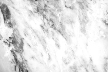Marble texture abstract background coming from natural stone. White marble panel has a beautiful dark pattern that is empty.