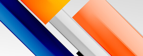 Color abstract lines trendy geometric background for business or technology presentation, internet poster or web brochure cover, wallpaper