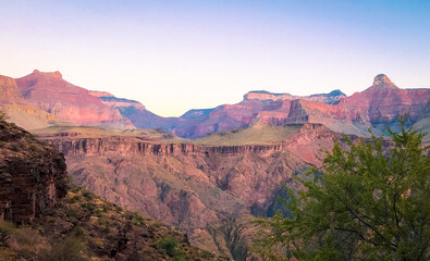 Grand Canyon sunrise, South Kaibab Trail