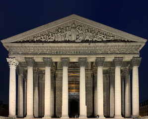 Obraz premium Church La Madeleine, Paris, France