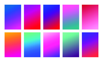 Naklejka premium Modern screen vector background. Color template for mobile app. Creative design for flyer, poster, cover, brochure, banner. 