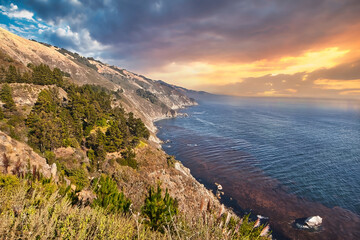 Exploring the northern Big Sur coastline