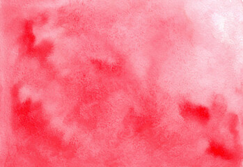 abstract red watercolor background, wet, texture
